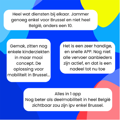 Heel wat diensten bij elkaar. Jammer genoeg enkel voor Brussel en niet heel België, anders een 10