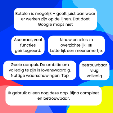 Ik gebruik alleen nog deze app. Bijna compleet en betrouwbaar